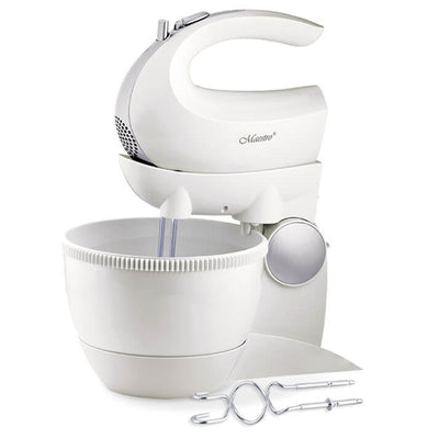 Batedeira giratória Maestro MR-556, 5 velocidades, função turbo, 600 W, branca