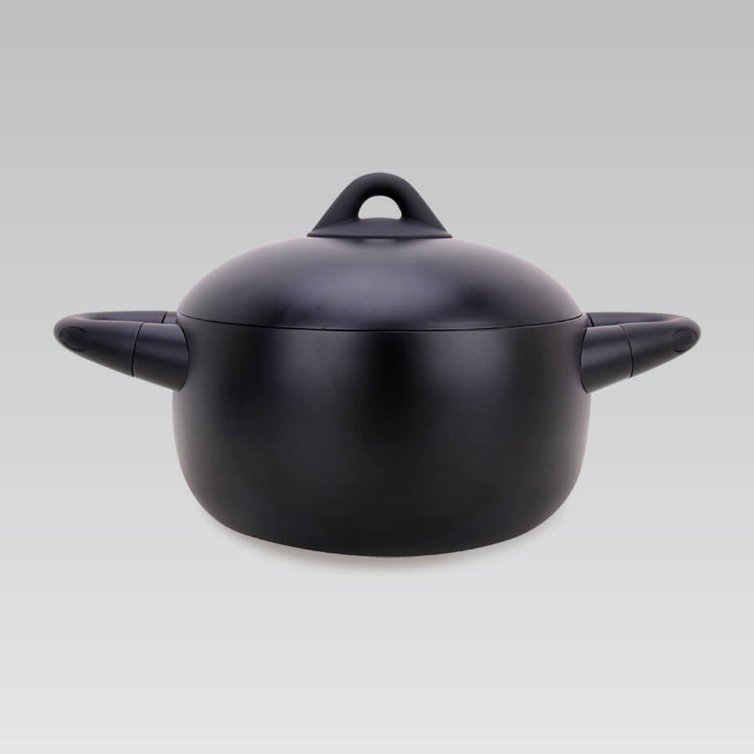 Maestro - Panela com tampa, Alumínio fundido robusto, Design ergonómico, Revestimento interior antiaderente, Base de indução (diâmetro - Ø 20 cm)