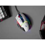 Rato desportivo USB para jogos A4TECH BLOODY W95Max azul-marinho