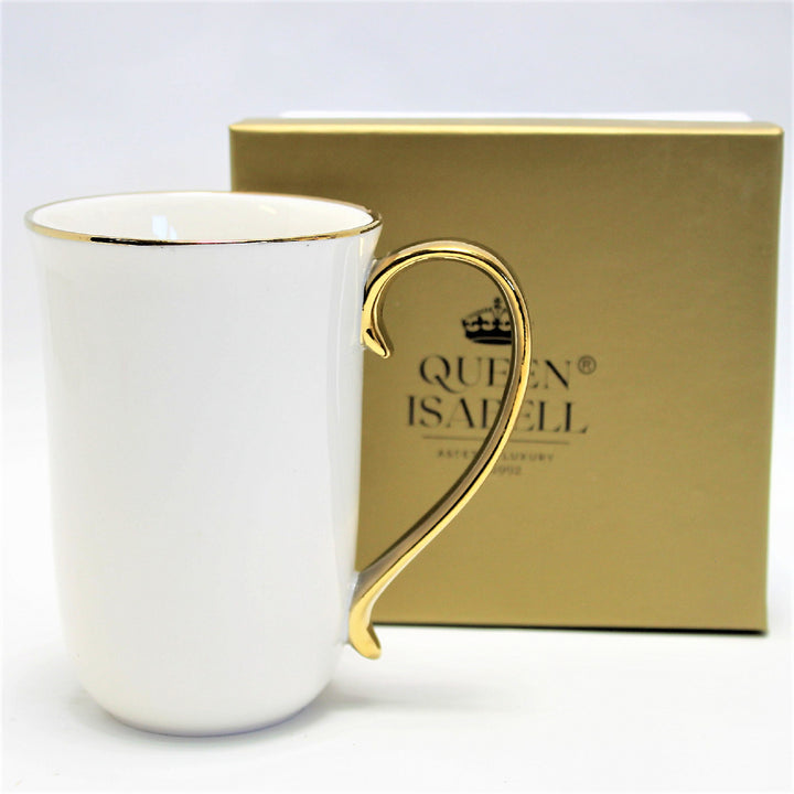 Caneca grande em porcelana Queen Isabell 400ml W23GD59-06426