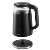 Chaleira elétrica em vidro Concept RK4100 1,7L com controlo de temperatura