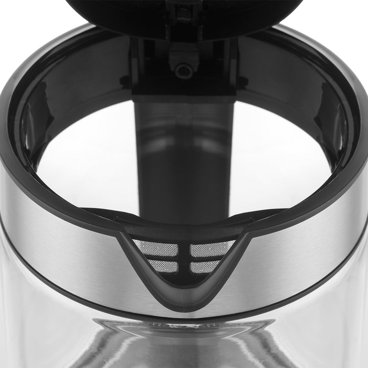 Chaleira elétrica em vidro Concept RK4067 1,7L com controlo de temperatura