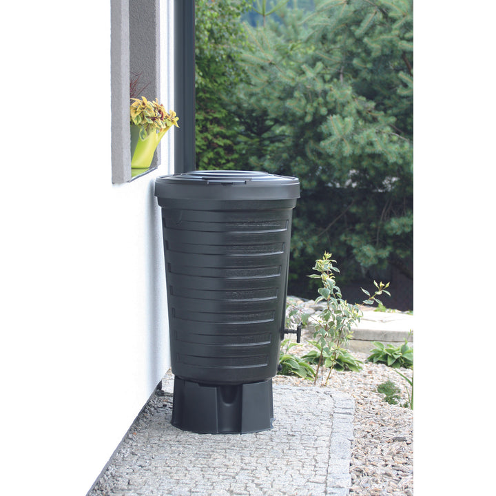 Depósito de Água Pluvial Prosperplast Raincan - Preto 210 l. IDRA210-S411