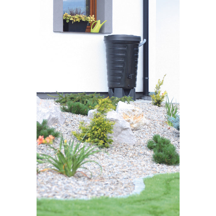 Depósito de Água Pluvial Prosperplast Raincan - Preto 210 l. IDRA210-S411