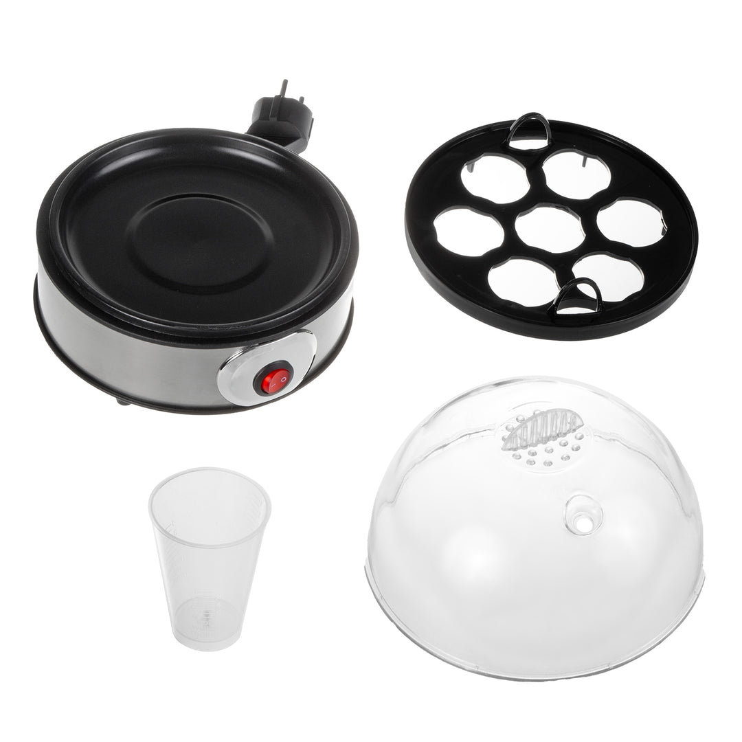GreenBlue GB572 Cozedor de Ovos Automático, 400 W de Potência, Até 7 Ovos, Copo Medidor, 220-240 V~, 50 Hz