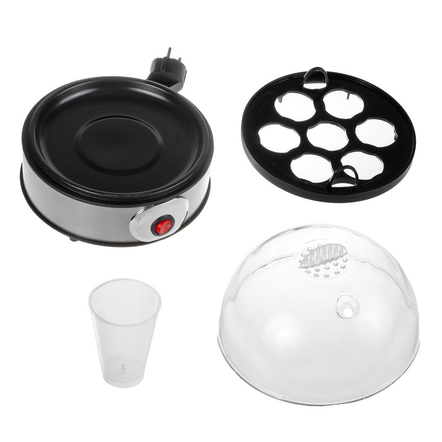 GreenBlue GB572 Cozedor de Ovos Automático, 400 W de Potência, Até 7 Ovos, Copo Medidor, 220-240 V~, 50 Hz