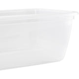 Conjunto de 3 recipientes para congelador Keeper, tampa com etiqueta reutilizável, 3 x 1,25 L, 20,5 x 15,5 x 6,5 cm, Mia Magic Ice, azul nórdico