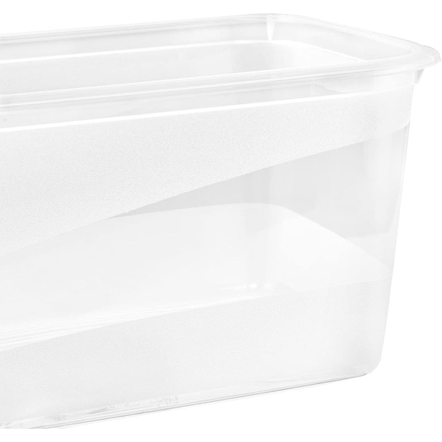keeeper Set de 2 recipientes para congelación, Tapa con etiqueta reutilizable, 2 x 2 L, 20,5 x 15,5 x 10,5 cm, Mia Magic Ice, Azul Nordic