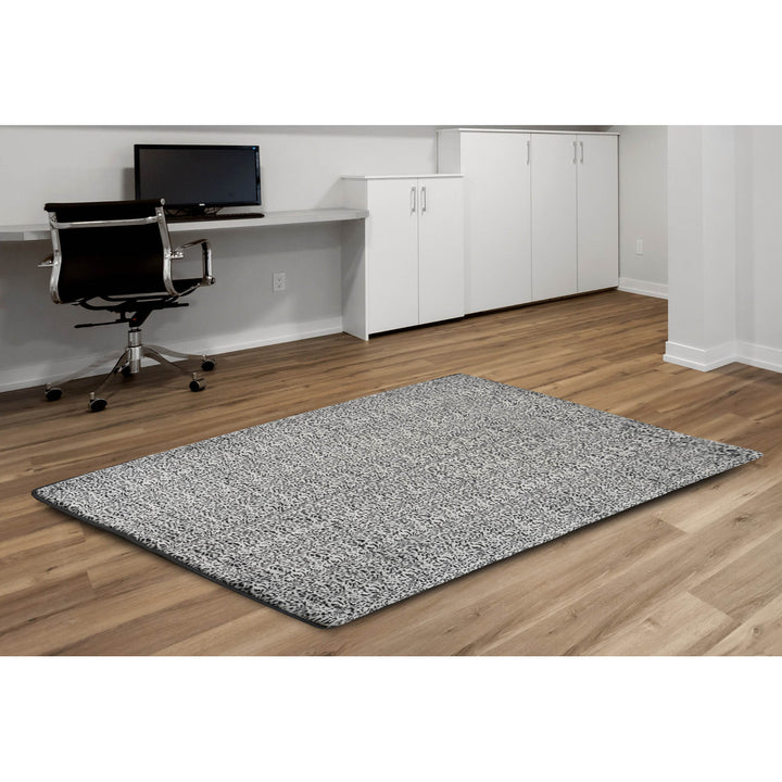 Tapete de pelúcia, imitação de pele de coelho, antiderrapante, 120 x 160 cm, padrão siberiano, DYWRAB120/160SYB