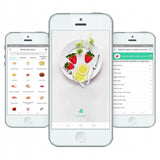 Balança de cozinha TECH-MED, balança de dieta, Bluetooth, 5 kg, HW-FIT022