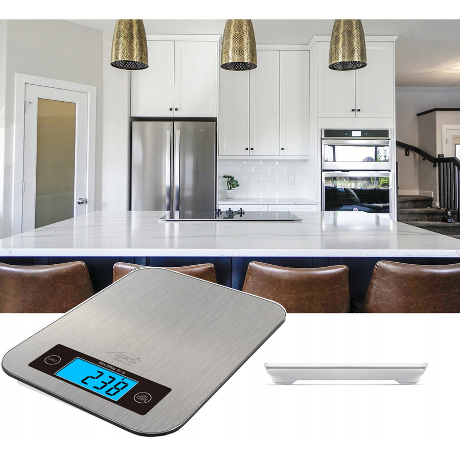 Balança de cozinha TECH-MED, balança de dieta, Bluetooth, 5 kg, HW-FIT022