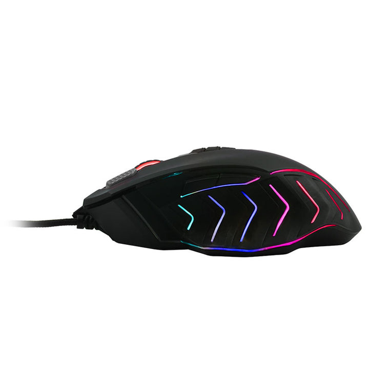 Rato Gamer A4TECH, USB, 8000 DPI, Comandos Deslizantes em Metal, J95 RGB Pixart (Ligado)