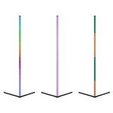 Tracer Ambience RGB - Luminária de Canto Inteligente Luminária de Canto Decorativa Comando Remoto Compatível com a Aplicação 12 Modos de Iluminação
