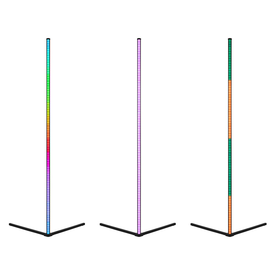 Tracer Ambience RGB - Luminária de Canto Inteligente Luminária de Canto Decorativa Comando Remoto Compatível com a Aplicação 12 Modos de Iluminação
