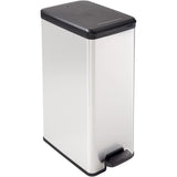 Papeleira com pedal Curver Slim Bin, capacidade 40L