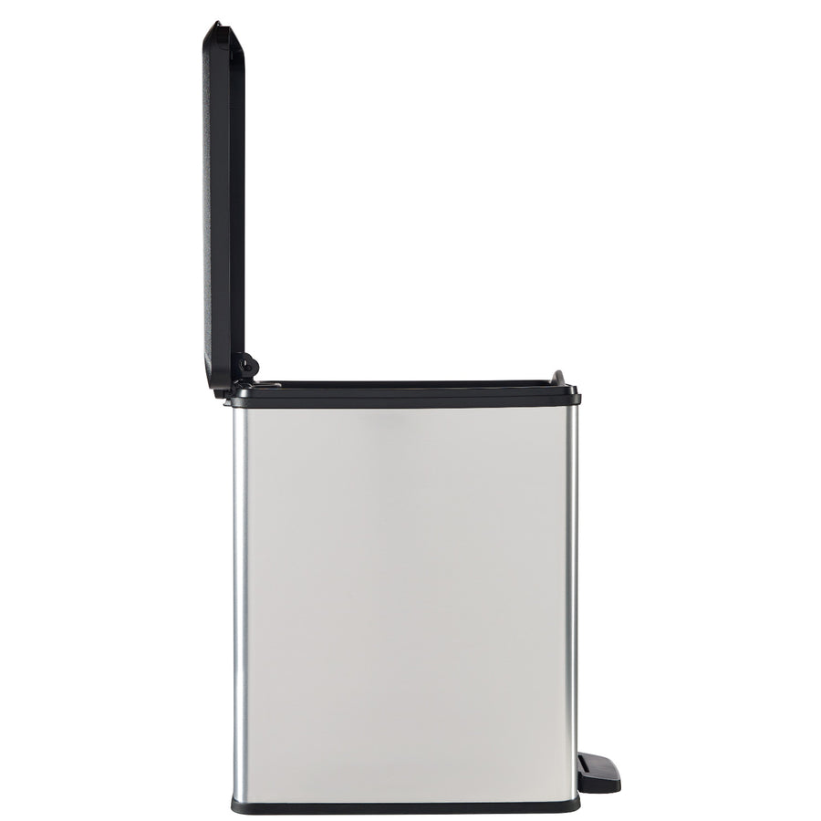 Papeleira com pedal Curver Slim Bin, capacidade de 25 L