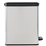 Papeleira com pedal Curver Slim Bin, capacidade de 25 L