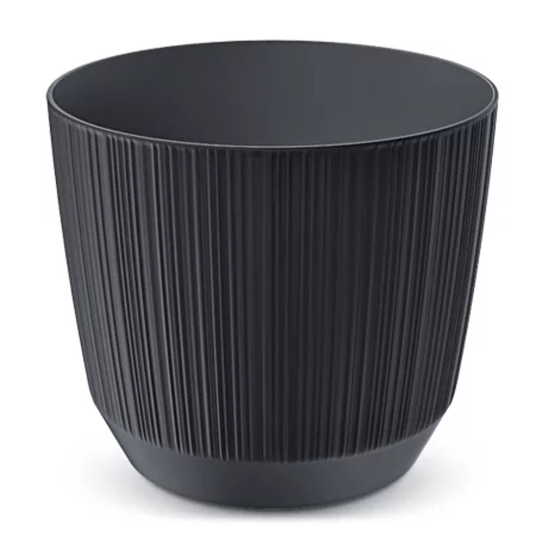 Vaso Prosperplast, com 88 mm de diâmetro, cor Antracite, DRF90-S433