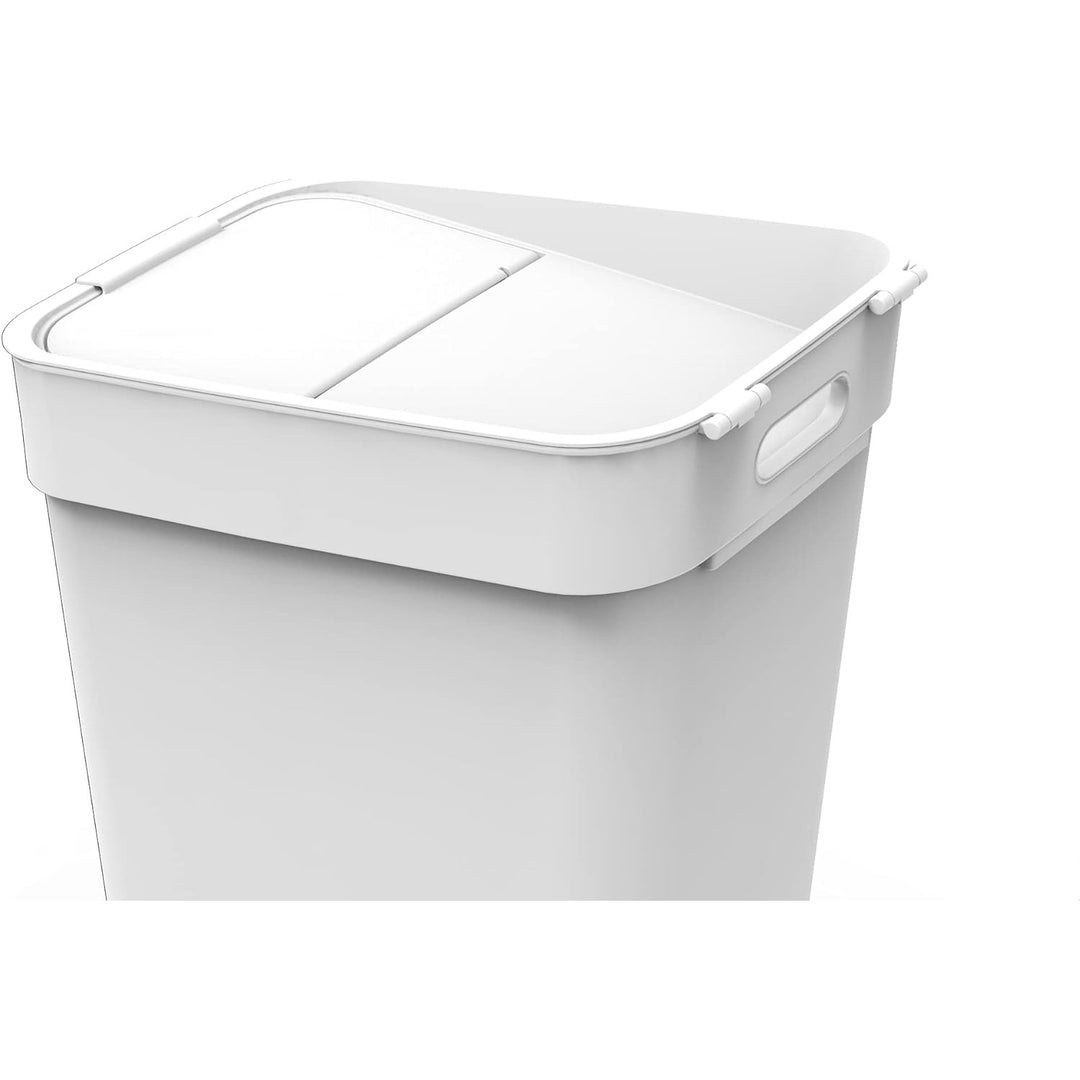 Papeleira Curver, Papeleira para Reciclagem, 30 Litros, Branca