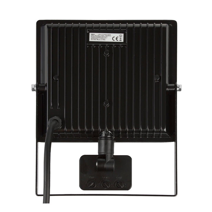 2x Foco Maclean MCE630 NW PIR LED com detector de movimento, fino 30W, 2400lm, branco neutro (4000K), IP44