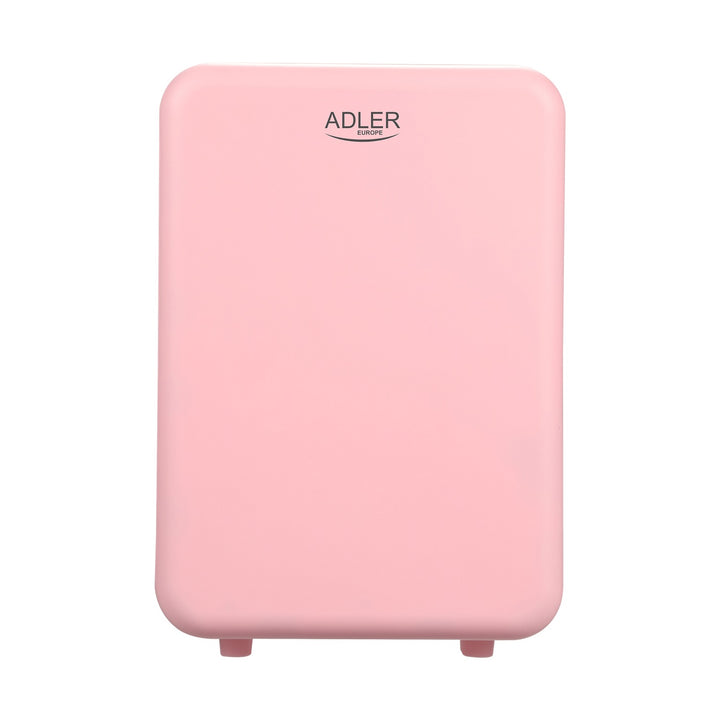 Adler AD 8084p Mini Frigorífico Portátil de 4 Litros, Frigorífico de Viagem, Frigorífico de Carro, Frigorífico Doméstico, Rosa