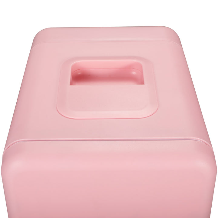 Adler AD 8084p Mini Frigorífico Portátil de 4 Litros, Frigorífico de Viagem, Frigorífico de Carro, Frigorífico Doméstico, Rosa