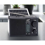 Rádio portátil LTC, Bluetooth, FM/AM/SW, painel solar, antena telescópica, LXLTC115UBT