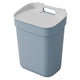 Contentor de reciclagem Curver, contentor de 10 litros, cinzento-azulado