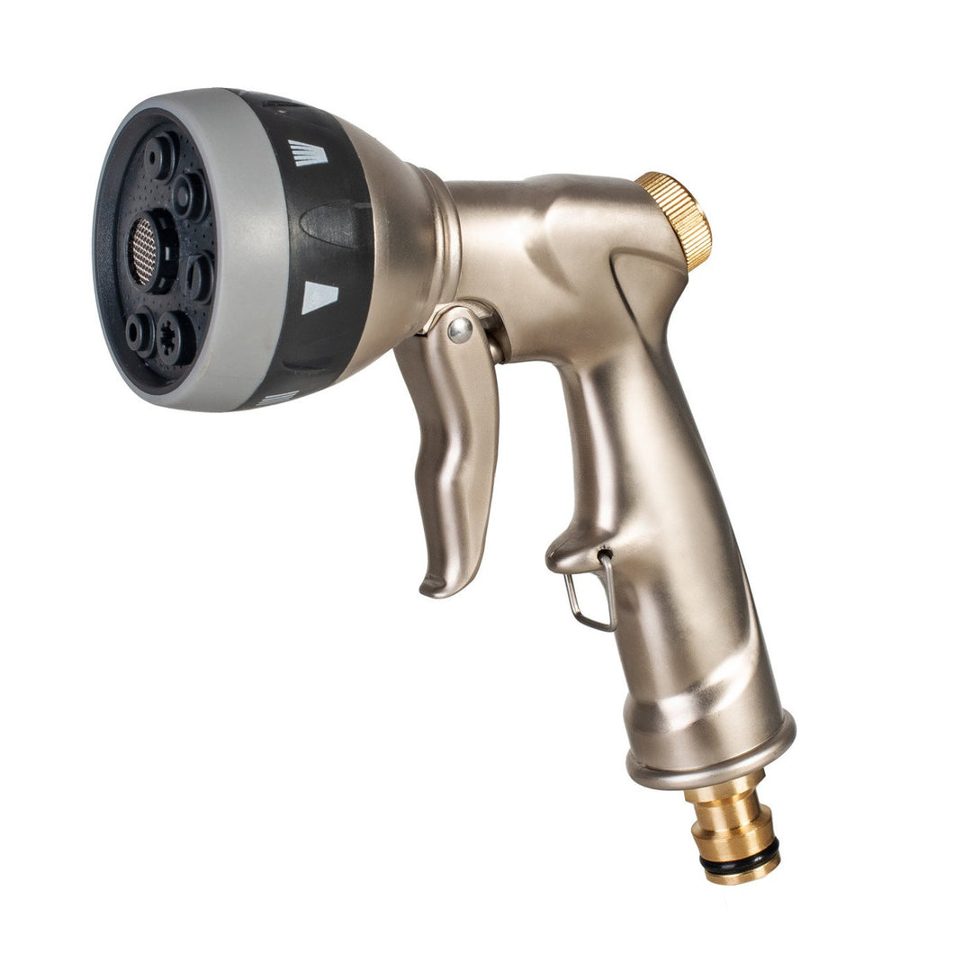 Aspersor em formato de pistola Cellfast, 7 funções, latão