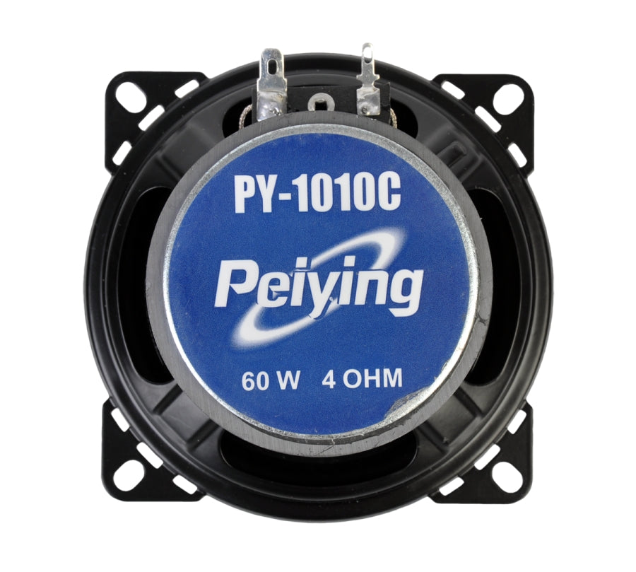 Alto-falantes para carro 2 vias 10cm 60W PY-1010C Peiying