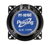 Altavoces para coche 2 vías 10cm 60W PY-1010C Peiying