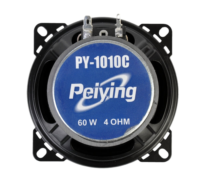 Alto-falantes para carro 2 vias 10cm 60W PY-1010C Peiying