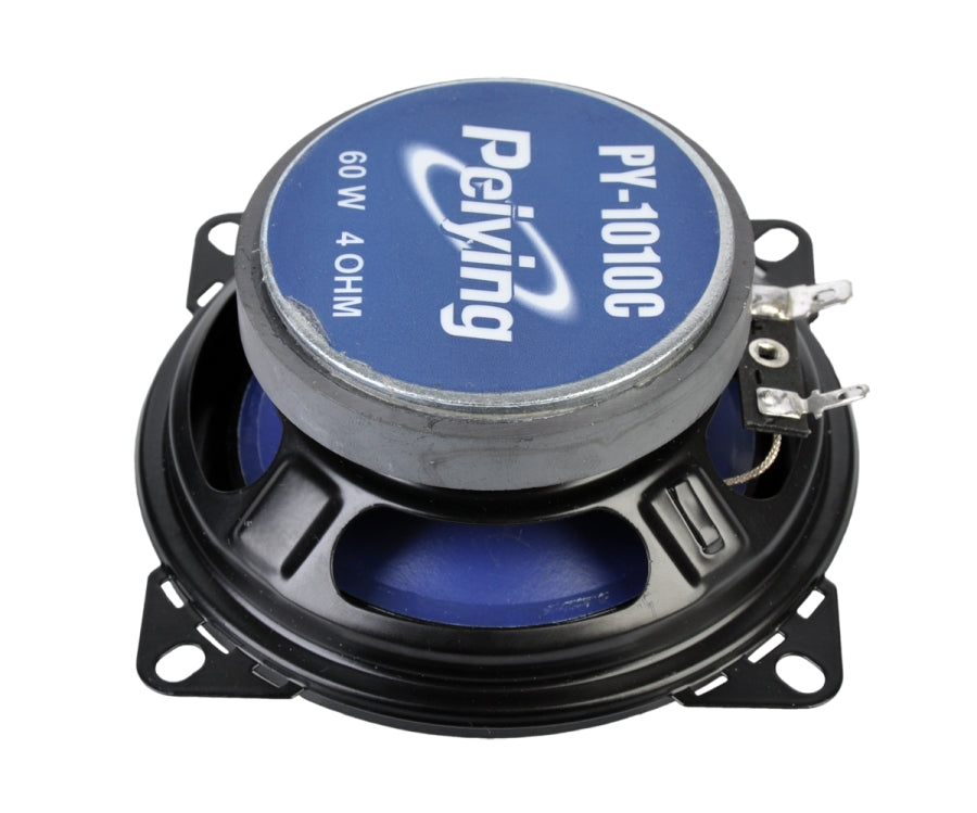 Alto-falantes para carro 2 vias 10cm 60W PY-1010C Peiying