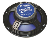 Colunas auto bidirecionais Peiying de 6,4 polegadas e 80 W PY-1610C